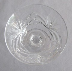 Liquor Cocktail Glass Goblet Nachtmann Nierstein Crystal Gorham Cherrywood 3 7/8