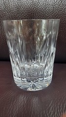 Waterford Crystal Millennium Series LOVE Double Old Fashioned Tambler. 4.25″Tall
