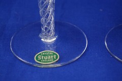Stuart Ariel (4) Wine Glasses, 6 1/2″, New with Tag (B5)