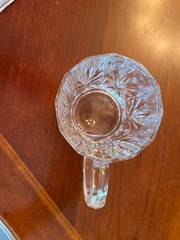 Crystal Mug Cup CRISTAL D’ARQUES DURAND Chantilly Taille Beaugency GORGEOUS !!