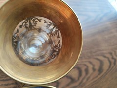 Interglass Arte Italica Medici Italy Wine Glass W/24kt Gold set of 5