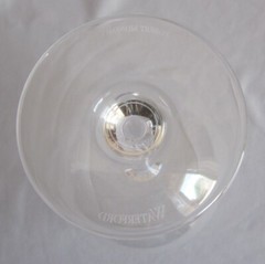 Merlot Wine Glass Goblet Robert Mondavi by Waterford Crystal 9″