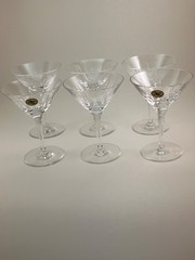 HOYA crystal vintage cocktail glasses