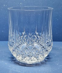 Cristal d’Arques-Durand LONGCHAMP Set of 4 Double Old-Fashioned/Whiskey Glasses