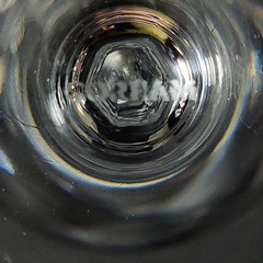 GORHAM DIAMOND WATER GLASS, Cut Lead Crystal, 8 3/8″, 10 Oz, Made in Germany