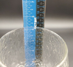 Indiana Glass Glacier Clear Water Goblet Textured Glasses 16Oz Set of 4