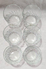 Luminarc J.G. Durand D’Arques France Crystal Old Fashioned Rocks Set of 6