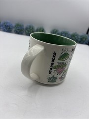 Starbucks Been There Series Charlotte Mug 14oz Green Inside Landmark Coffee Cup