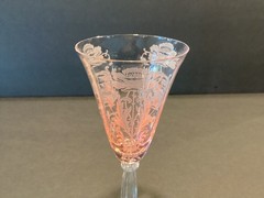 Tiffin Glass Flanders 6″ 3 oz Wine Goblet (5 available)