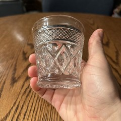 Imperial Cape Cod Clear Glass Brandy Old Fashion 6 oz Glasses Tumbler Set Of 5