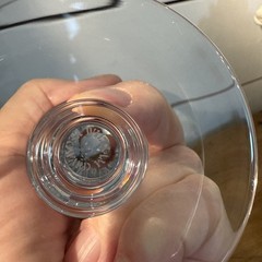 William Yeoward Crystal BUNNY 6 7/8 “ Wine Goblet; United Kingdom- Exc Condition