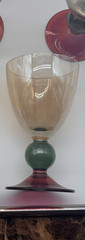 Vintage Krosno Poland Handblown Crystal Wine/Water Glasses~Set of 18~12oz~16oz