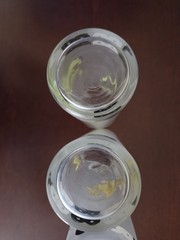 Carousel Bar Glasses Frosted MCM Libbey 14 oz Tumblers 1950’s set of 4
