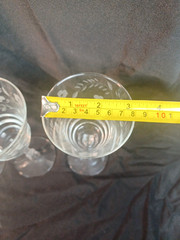 Vintage Libby Rock Sharpe Crystal Etched Water Glass – HALIFAX Pattern From 1940