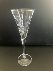 Royal Crystal Rock RCR LAURUS 6- Fluted Champagne Flute Glasses.