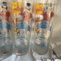 Jim Beam Drinking Glass Horse Racing Stakes Spiral 1988 Festival Lot Of 4 Box21