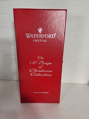 Waterford 12 Days of Christmas Partridge Pear Tree 1st Ed Champagne Flute New