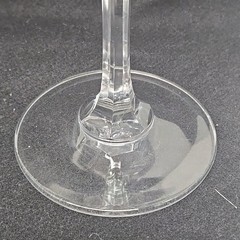 MIKASA x2 ASCOT AUSTRIAN CRYSTAL WATER WINE GOBLETS GLASSES BARWARE TALL