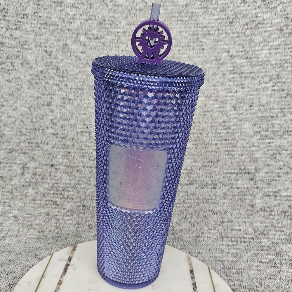 Starbucks Disneyland Resort Tumbler 24oz Mickey Ferris Wheel Lid New Cup
