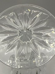 Marquis by Waterford Crystal Wine Glass Long Stem Cut Crystal Goblet Vintage