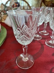 Cristal D’arques Longchamp 6cl Cordial Glasses~ 24% Lead Crystal Set of 6~ Arc