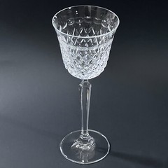 VTG Mikasa Crystal VANDERBILT Wine Glass 7 7/8″ Retired