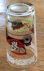 Hazel Atlas Glass Tumbler Vintage 1970’s Stutz Car Original Advertising Promo