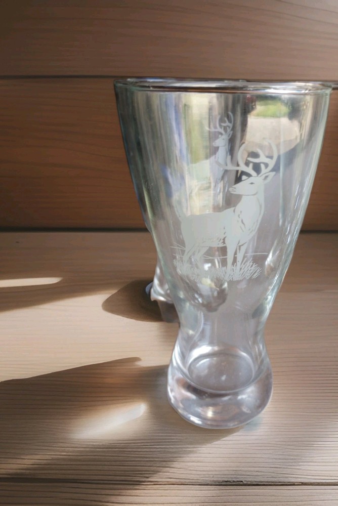 8 PRINCESS HOUSE CRYSTAL BEAR, WOLF, HORSE, AND DEER. GLASSES
