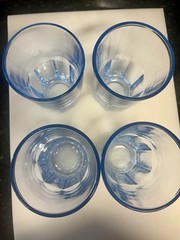 Vintage Libbey Crisa Drinking Glasses. Excellent Condition.