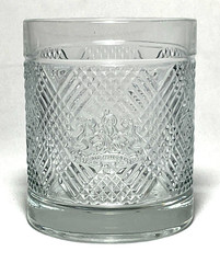 RALPH LAUREN ~ Beautiful 12 oz. DOUBLE OLD FASHIONED GLASS (Argyle) ~ Germany