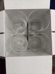 Lenox Tuscany Classics Iced Beverage (Set of 4) Full Lead Crystal 19oz In Box