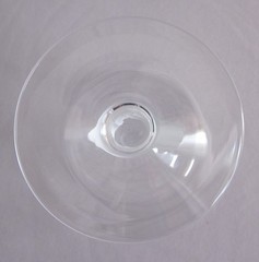 Iced Tea Water Glass Goblet UNK16128 Pattern Frosted Seashell Stem 6 1/2″