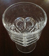 EAPG Bryce, Walker & Co FILLEY; Texas Bull’s Eye Cordial Glass 4″ ca 1871