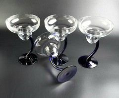 Vintage-Set of 4 -Bravura by LIBBEY GLASS COMPANY – Margarita Glasses – 7 1/8″