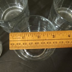 Anchor Hocking Tartan (Manchester) Set of 4 – Rocks Lowball Glasses – 10 1/2 oz.