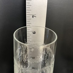 Set-4 Cascade Fluted Champagne Import Assoc. Etched Decorative Ball Stem Glasses