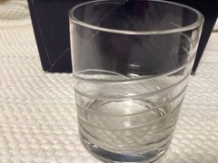 Villeroy & Boch 4 Old Fashioned Crystal Glass Whisky Gobelets