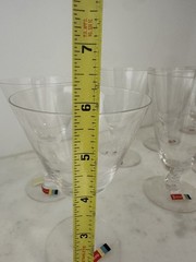 Vintage Fostoria Pine MCM Glasses set of 20!! NEW WITH TAGS
