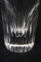 2 Pc Cut Crystal LE PAVILLON DE RUTH Restaurant Drinking Glass Tumblers, Geneva