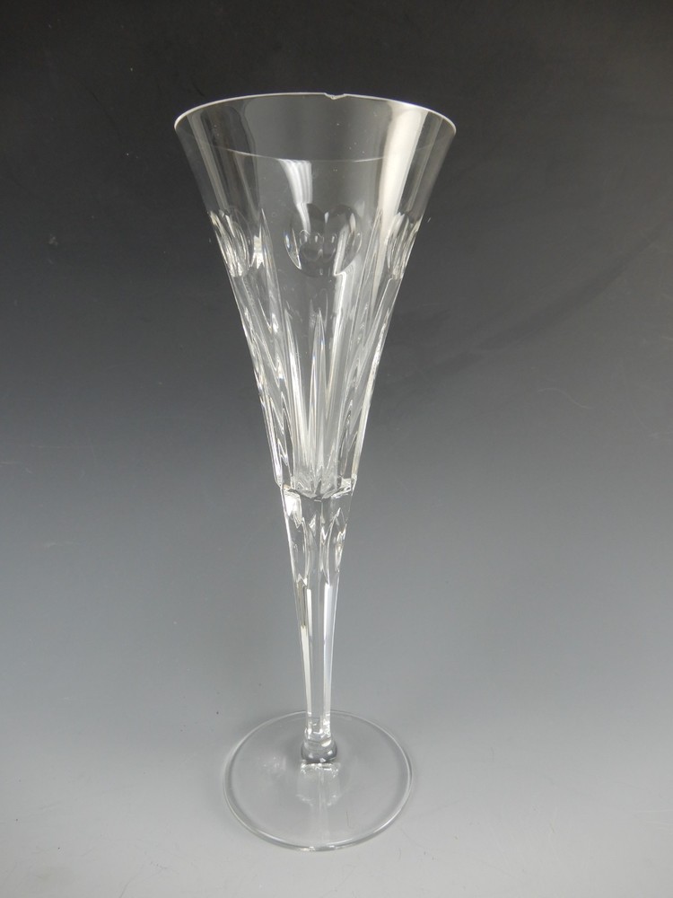 Vintage Waterford Crystal Millennium Waterford Love Toasting Flute With Chips