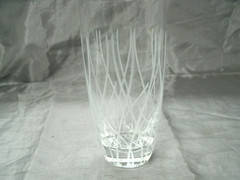 Royal Danube Cut to Gray or Etched? Set of 4~6-1/8″ 16oz 4 Different Designs EC