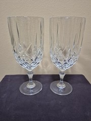 Waterford Marquis – Markham – Set of 2 – Crystal Iced Tea Water Glasses Goblets