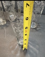 Set of 6 Roses By TIFFIN-FRANCISCAN Flat Tumbler