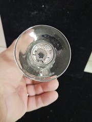 Vintage Longchamp Cristal D’Arques Crystal Wine Glass, Set of 5