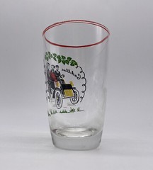 Libbey 1904 Cadillac Drinking Glass Vintage