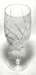 MIKASA ~ Quality Clear Crystal 8.5″ ICED TEA GLASS (English Garden, 12 oz)