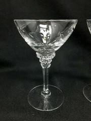 Tiffin Franciscan Rose Marie Cocktail/Liquor Glasses (7)