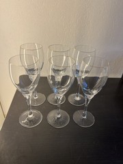 6 Gorham Andante Tall Gold Water Goblet 8 1/4″