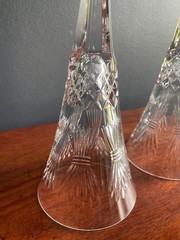 WATERFORD Crystal Toasts Millennium Toasting Champagne Flutes Two Set Germany