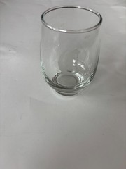 Vintage Juice Glass with Monogrammed «C»